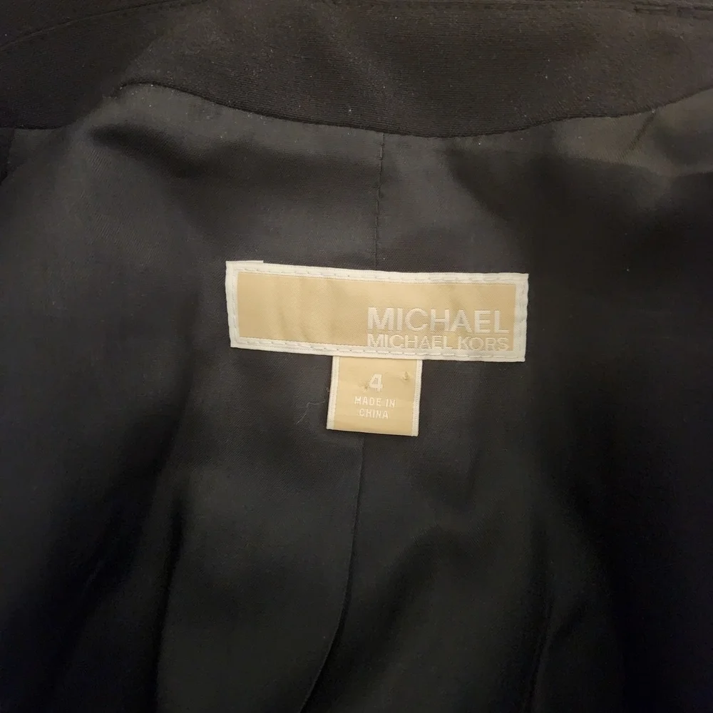 Michael Kors Navy Blazer Double Breasted Womens sz 4